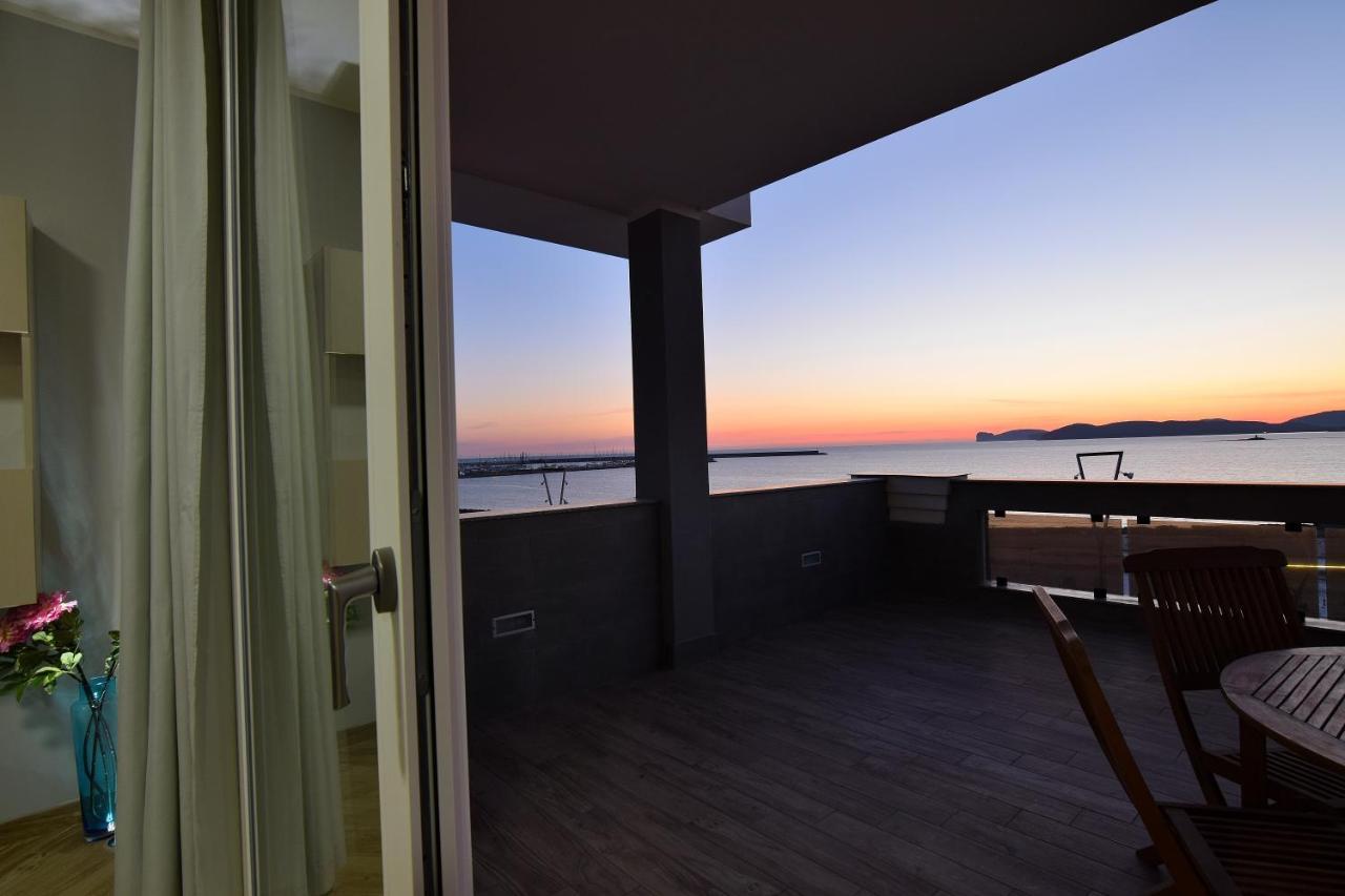 Ferienwohnung Luxury Garibaldi Alghero Exterior foto