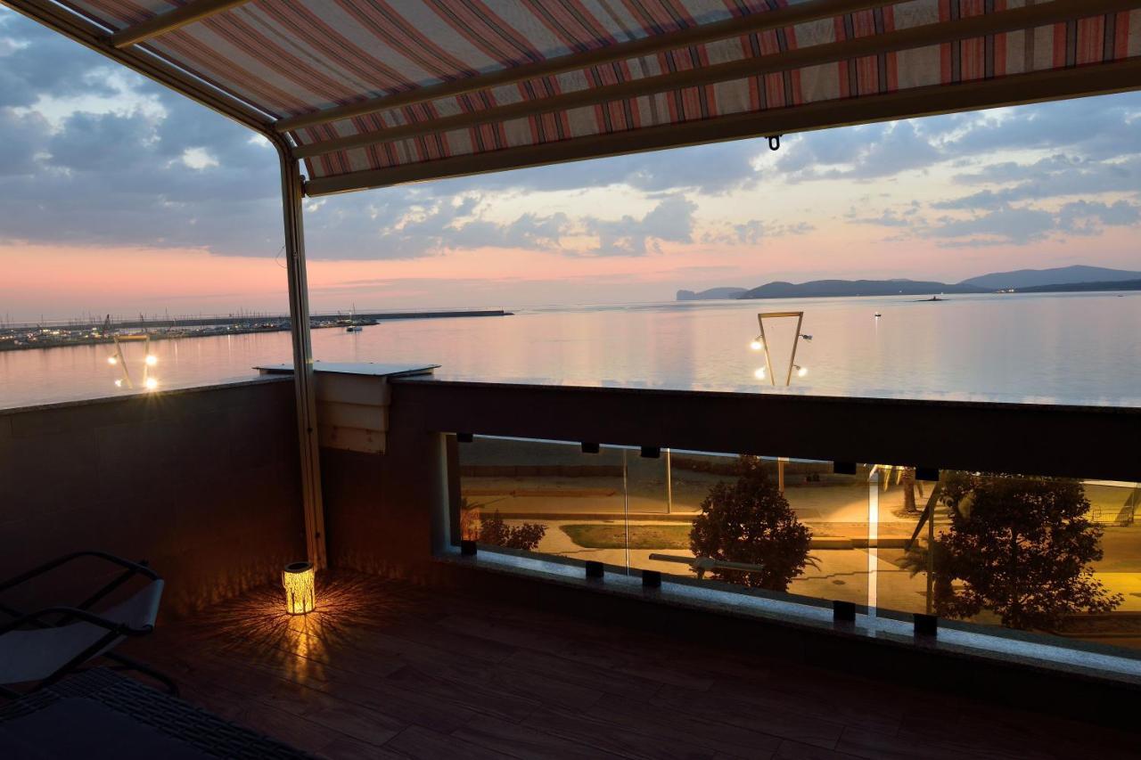 Ferienwohnung Luxury Garibaldi Alghero Exterior foto
