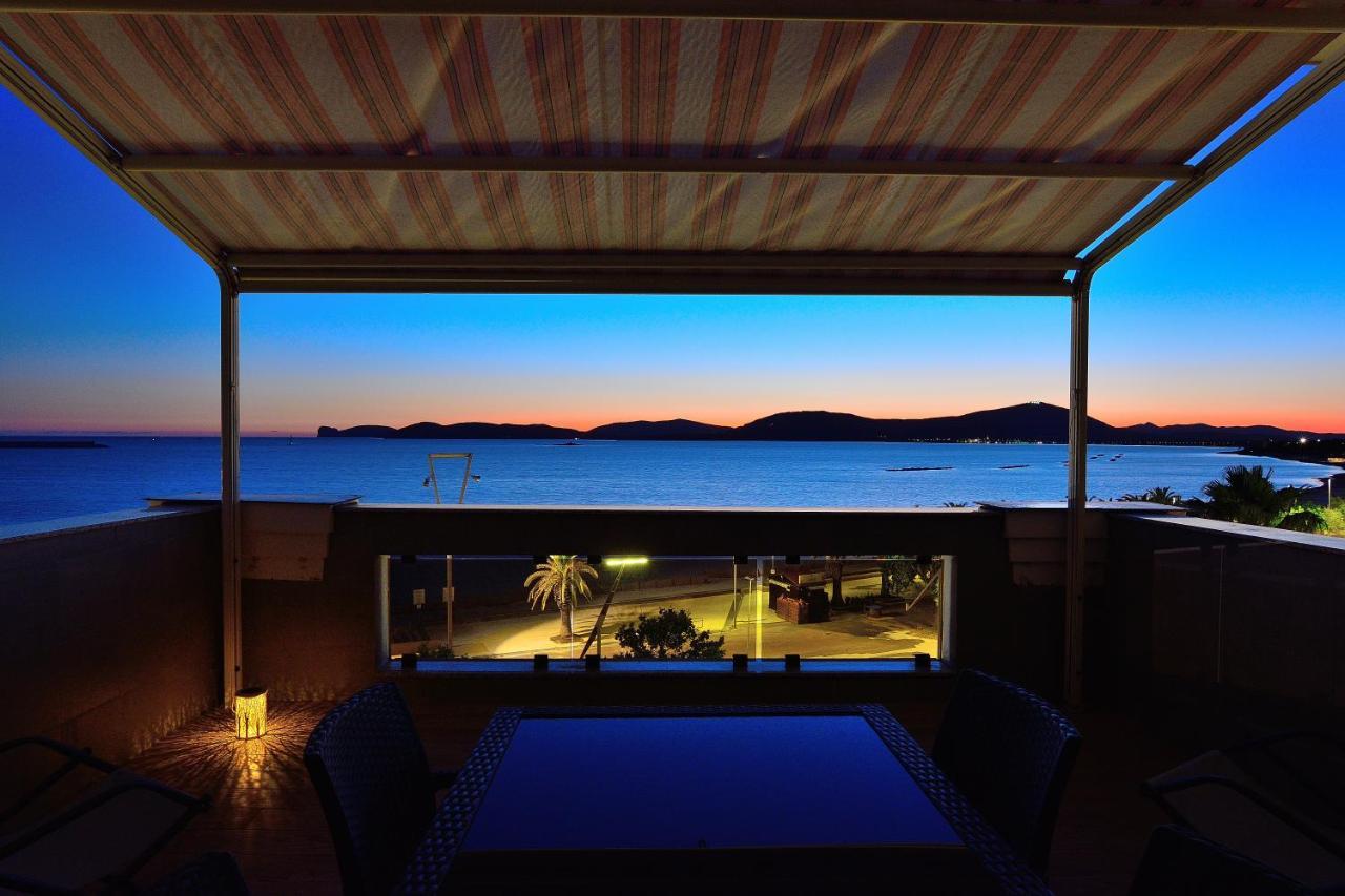 Ferienwohnung Luxury Garibaldi Alghero Exterior foto