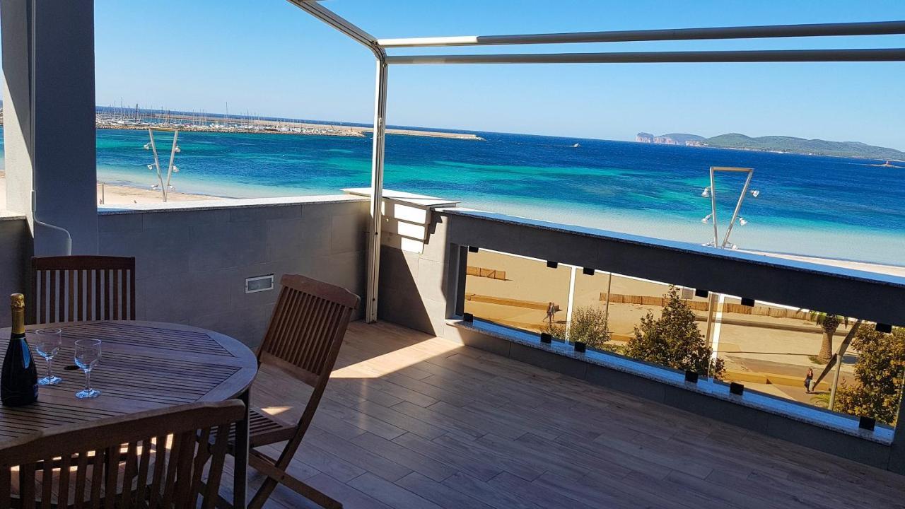 Ferienwohnung Luxury Garibaldi Alghero Exterior foto